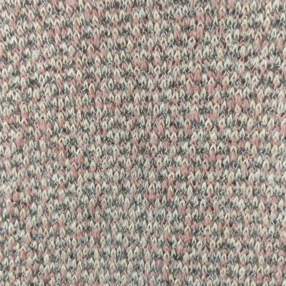 American Eagle Marled Knit Long Sleeve V-neck Sweater Top Mauve Gray Small - Picture 7 of 10